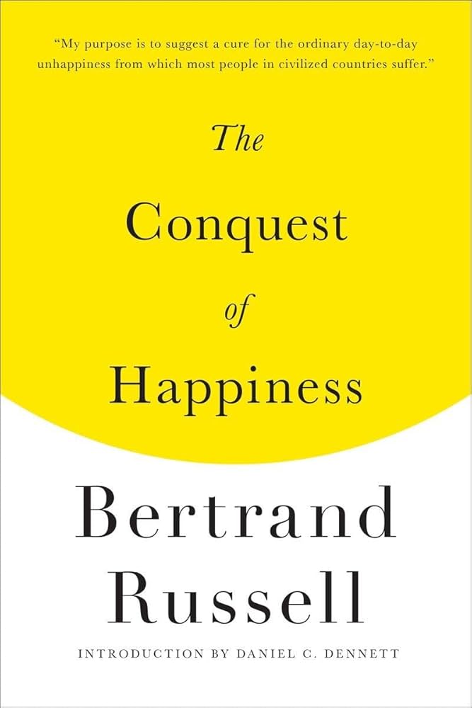 The conquest of happiness cover
